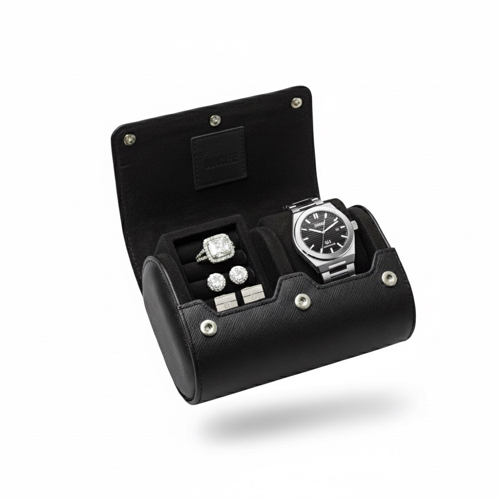 Saint Donciere Lifestyle® Jewellry/Watch pouch - Noir Black