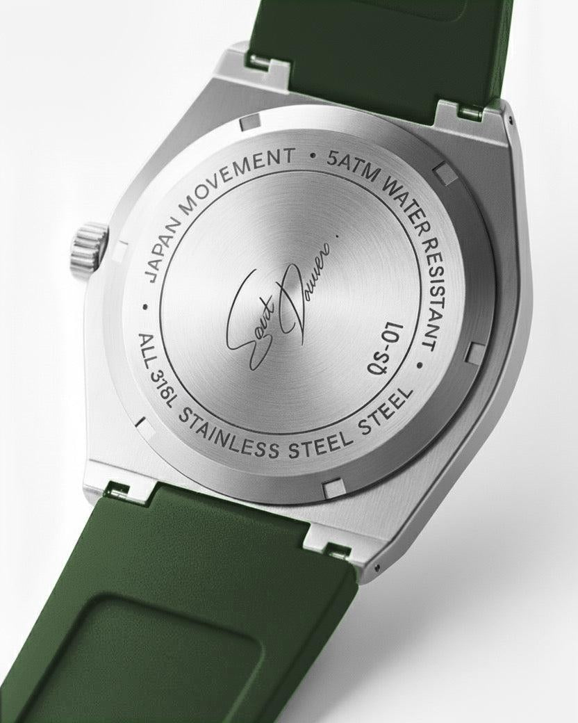 QS1 42MM HYPER-FLEX 'MOSS GREEN'