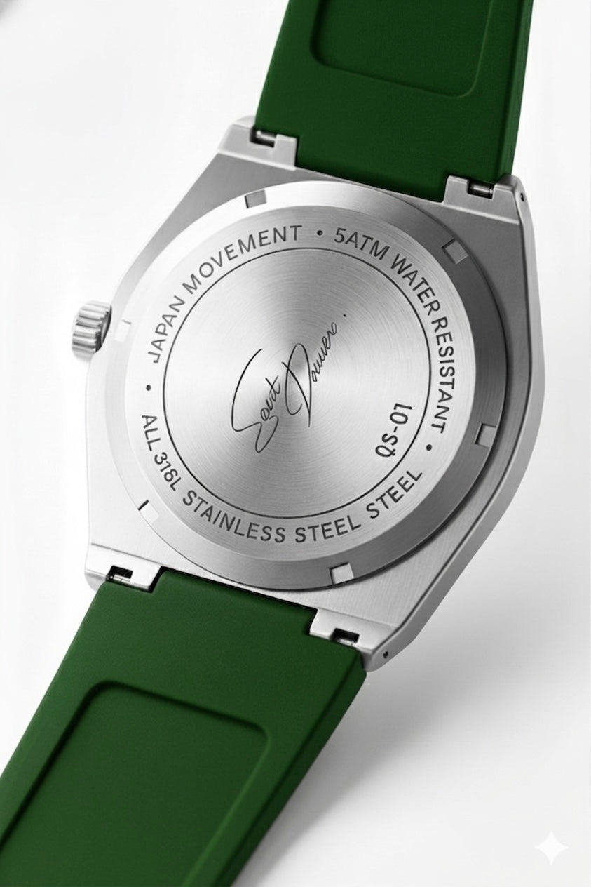 QS1 42MM HYPER-FLEX 'MOSS GREEN'