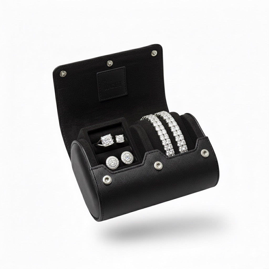 Saint Donciere Lifestyle® Jewellry/Watch pouch - Noir Black