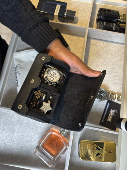 Saint Donciere Lifestyle® Jewellry/Watch pouch - Noir Black